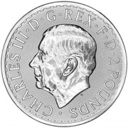 2026 Britannia 1 oz silver coin obverse