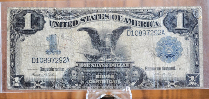 1899 $1 Black Eagle Silver Certificate VG (Fr.233)