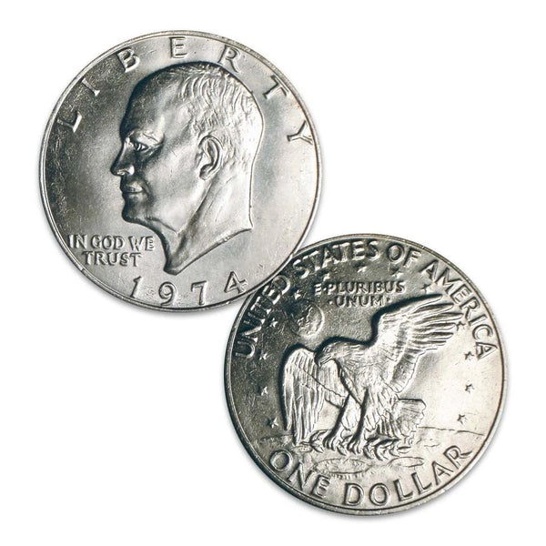 1971–1978 Eisenhower Dollar BU (Random Year, Copper-Nickel Clad)