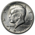 1972 Kennedy Half Dollar BU (Copper-Nickel Clad)